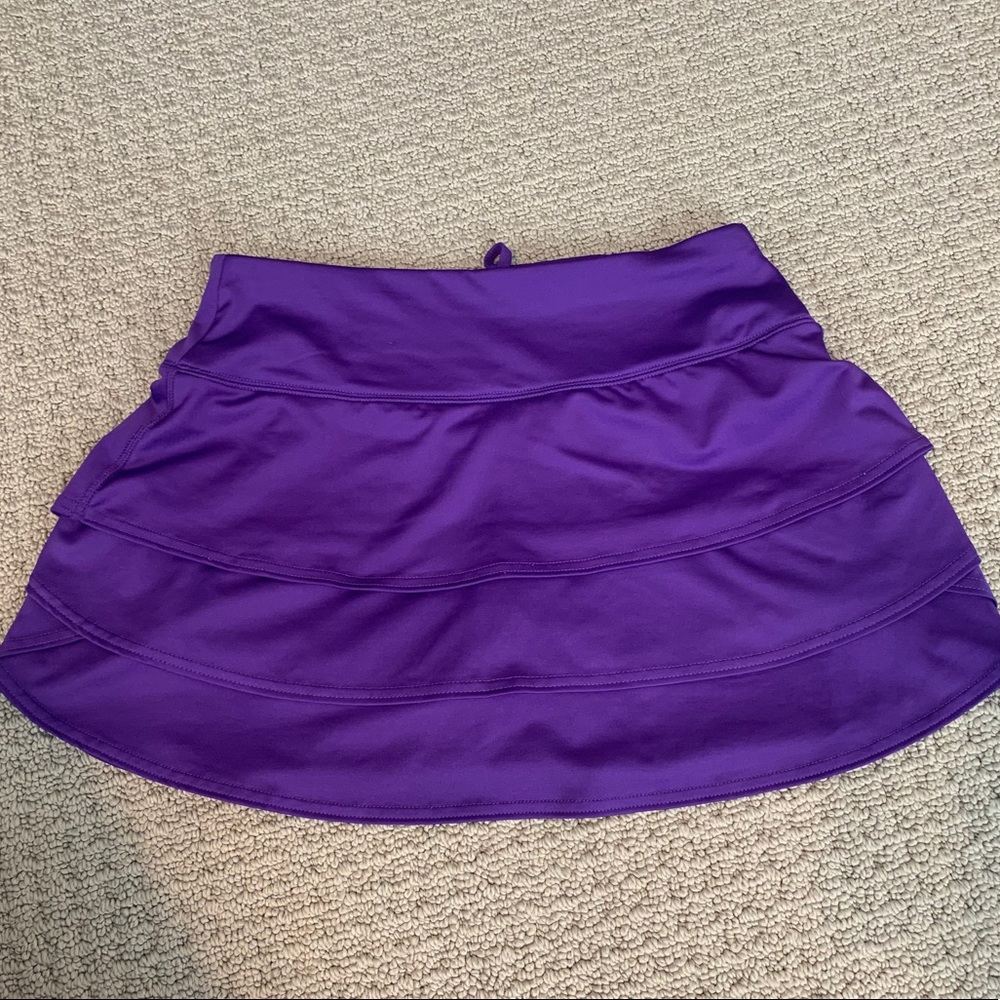 Athleta Swagger Tiered Ruffle Skort SZ XS
